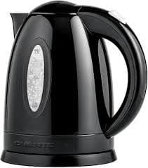 OVENTE Black Electric Kettle 1.7L Cordless product image