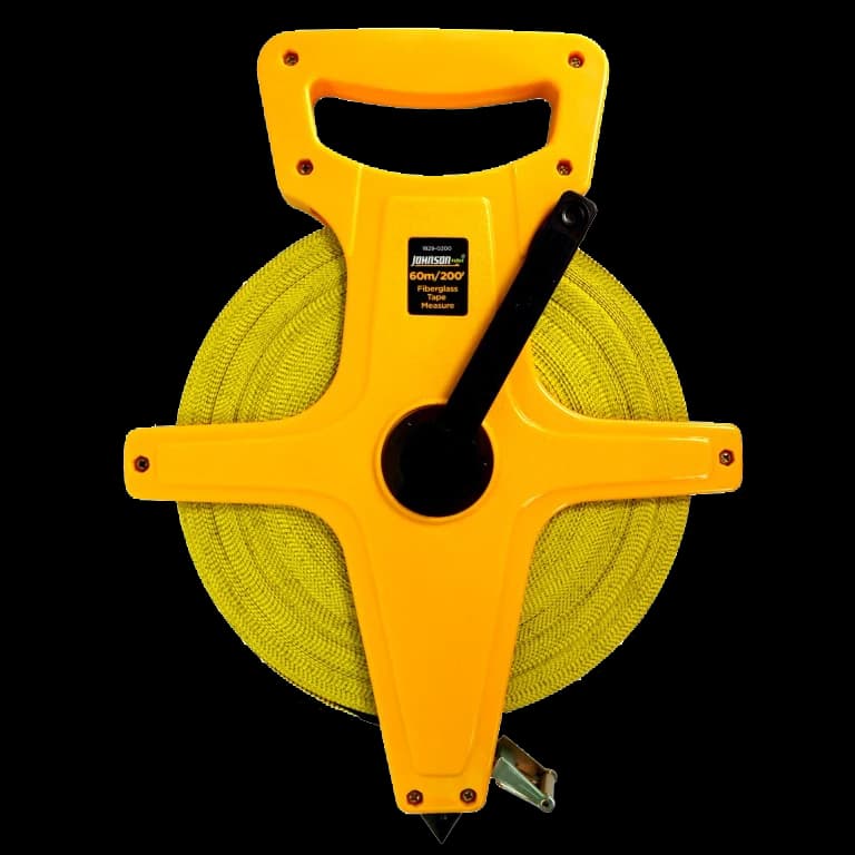 Johnson Level 60m/200' x 1/2" Metric/Inch Fiberglass Long Tape product image