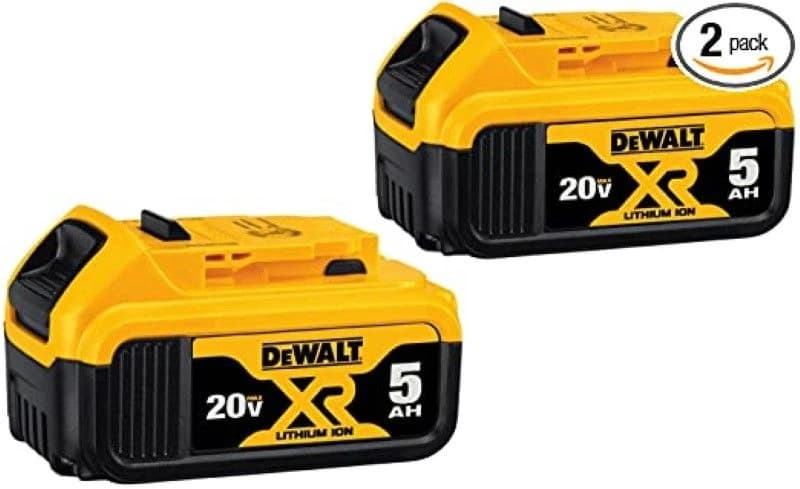 Dewalt 2pk 20V Max Battery 5AH product image