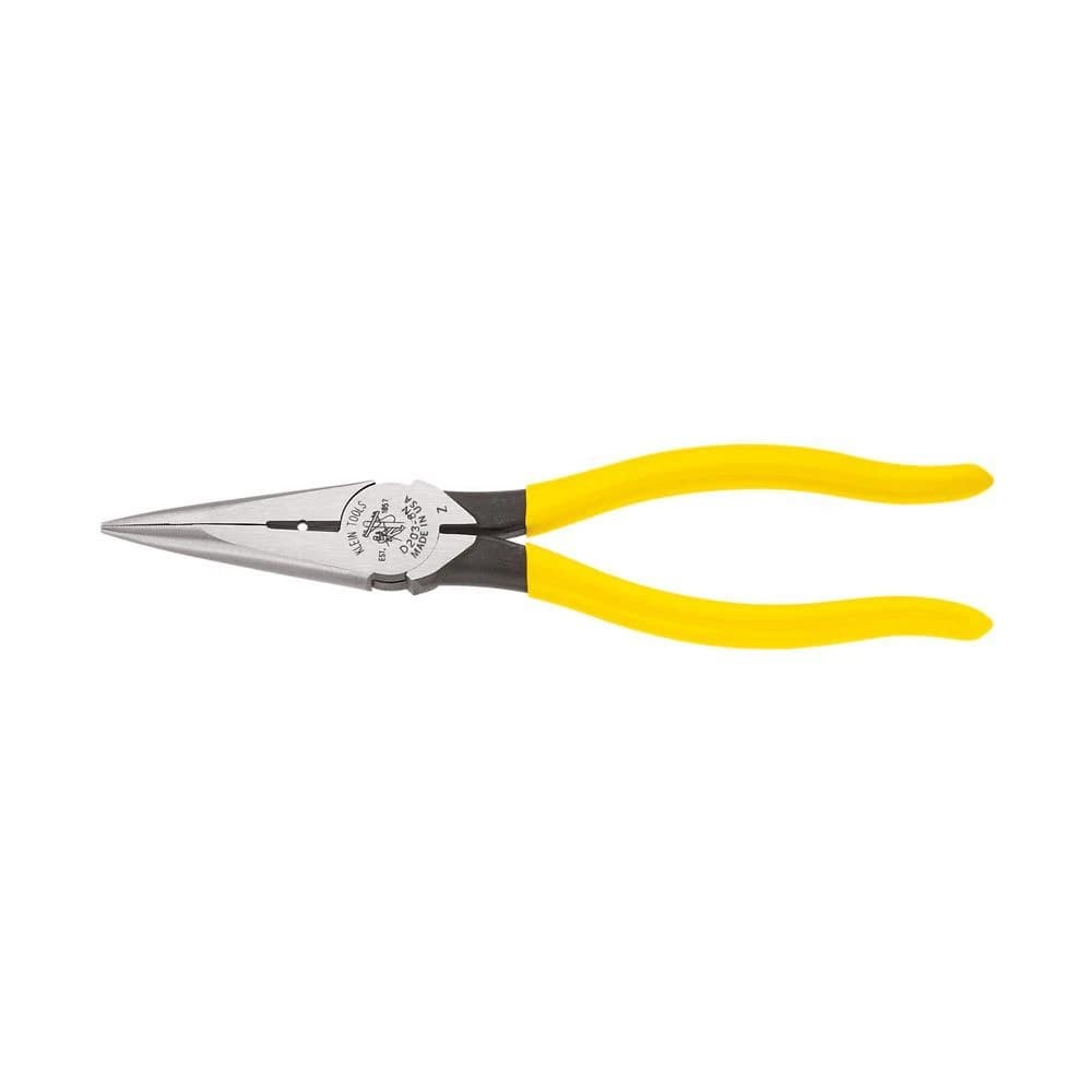 Klein Pliers Needle Nose Side Cutters with Stripping 8" product image
