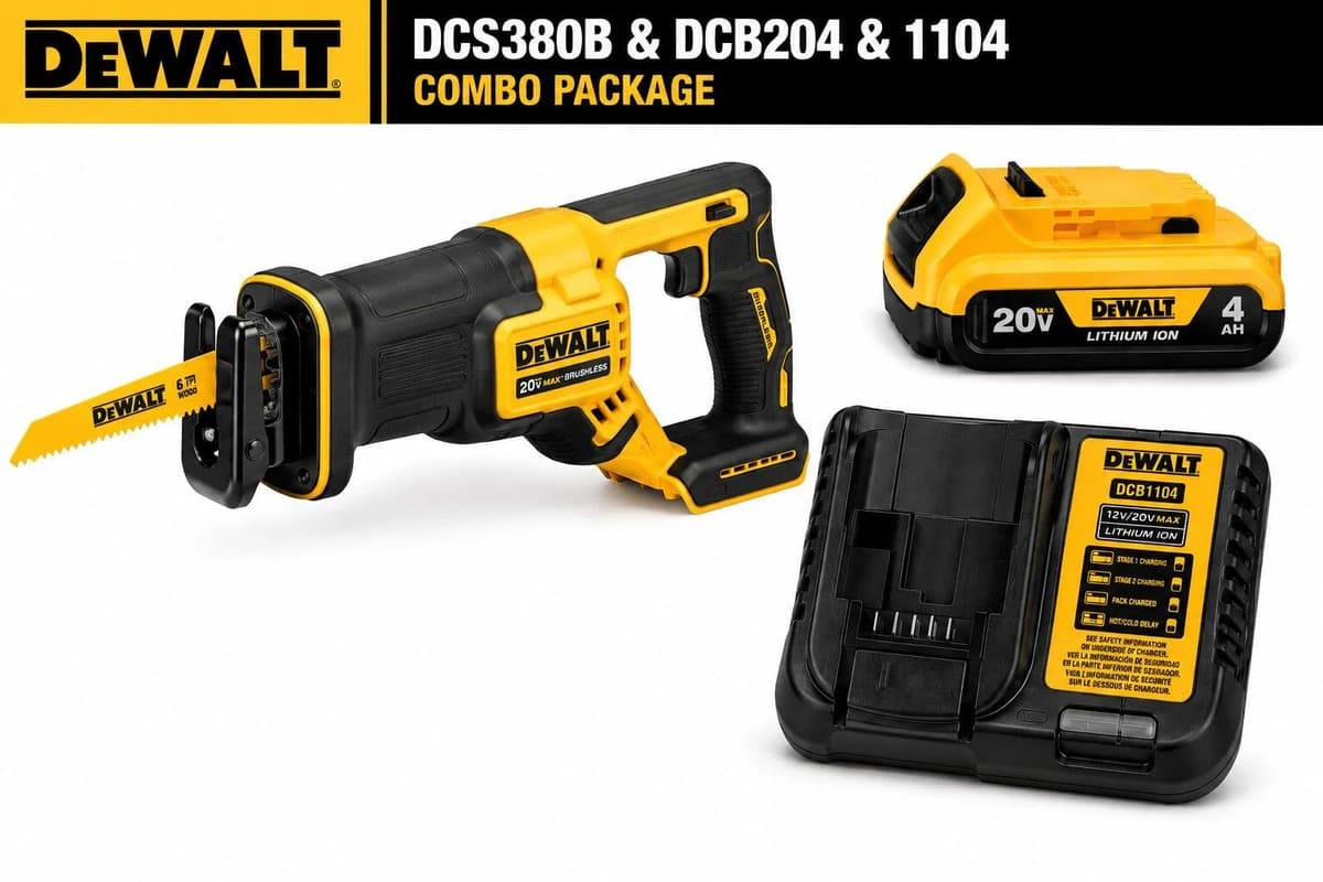 DEWALT 20V MAX Reciprocating Saw w/4.0Ah Battery & Charger product image