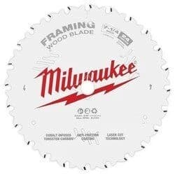 Milwaukee 7 1/4" Circular Saw Blade 24T product image