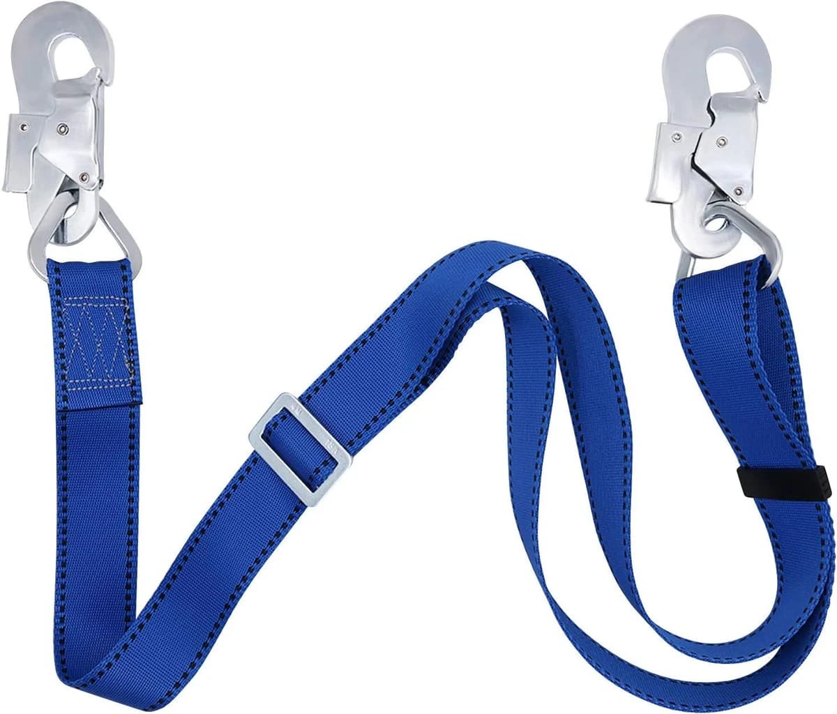 NTR Fall Protection Lanyard, Safety Pole Strap 4'-6' Tree Climbing product image