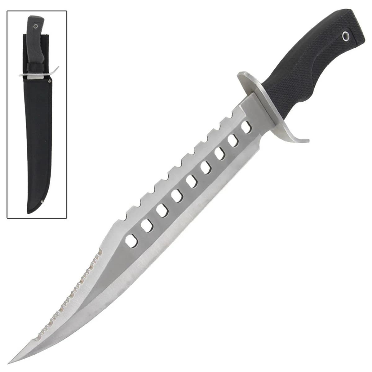 Survivors Knife Sawback 17" - BLACK product image