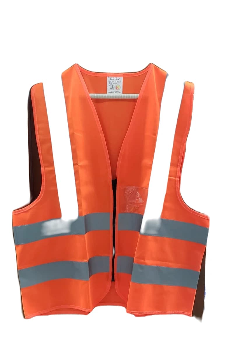 Safetop Safety Vest Reflective with ID Pocket - Orange product image