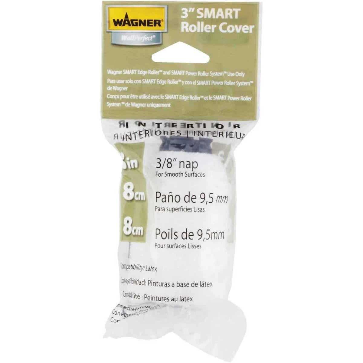 Wagner SMART Edge Roller 3" x 3/8" Knit Fabric Roller Cover product image