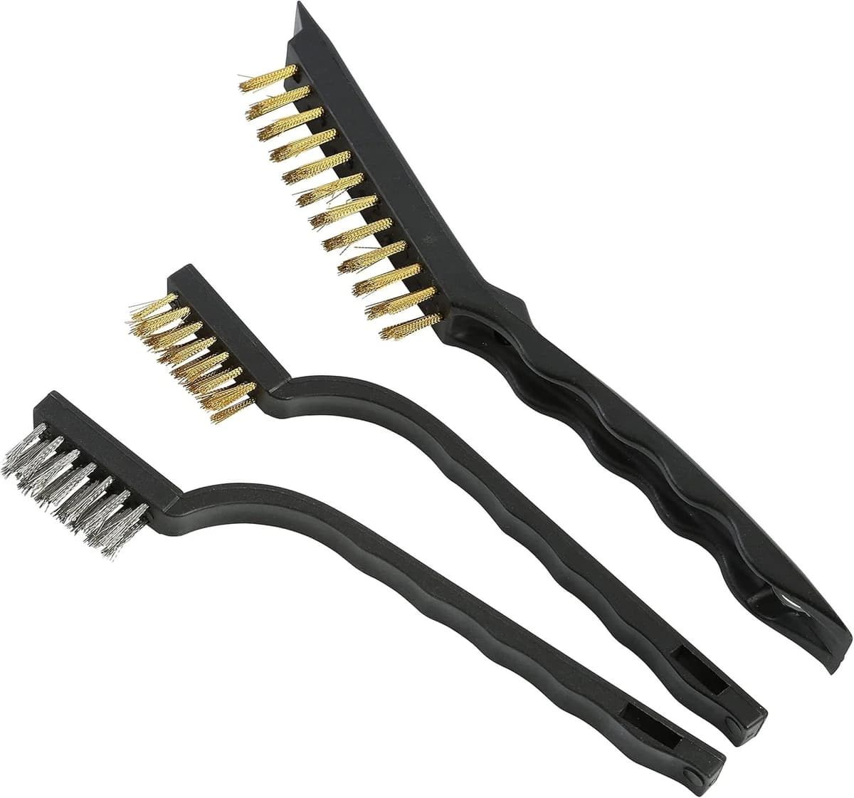 GreatNeck 3 Piece Wire Brush Set product image
