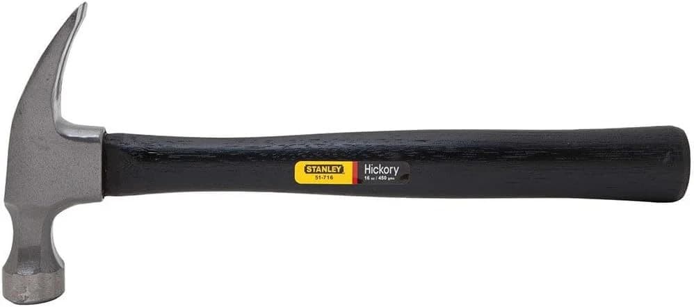 Stanley 51-716 16-Ounce Wood Handle Rip Claw Nail Hammer product image