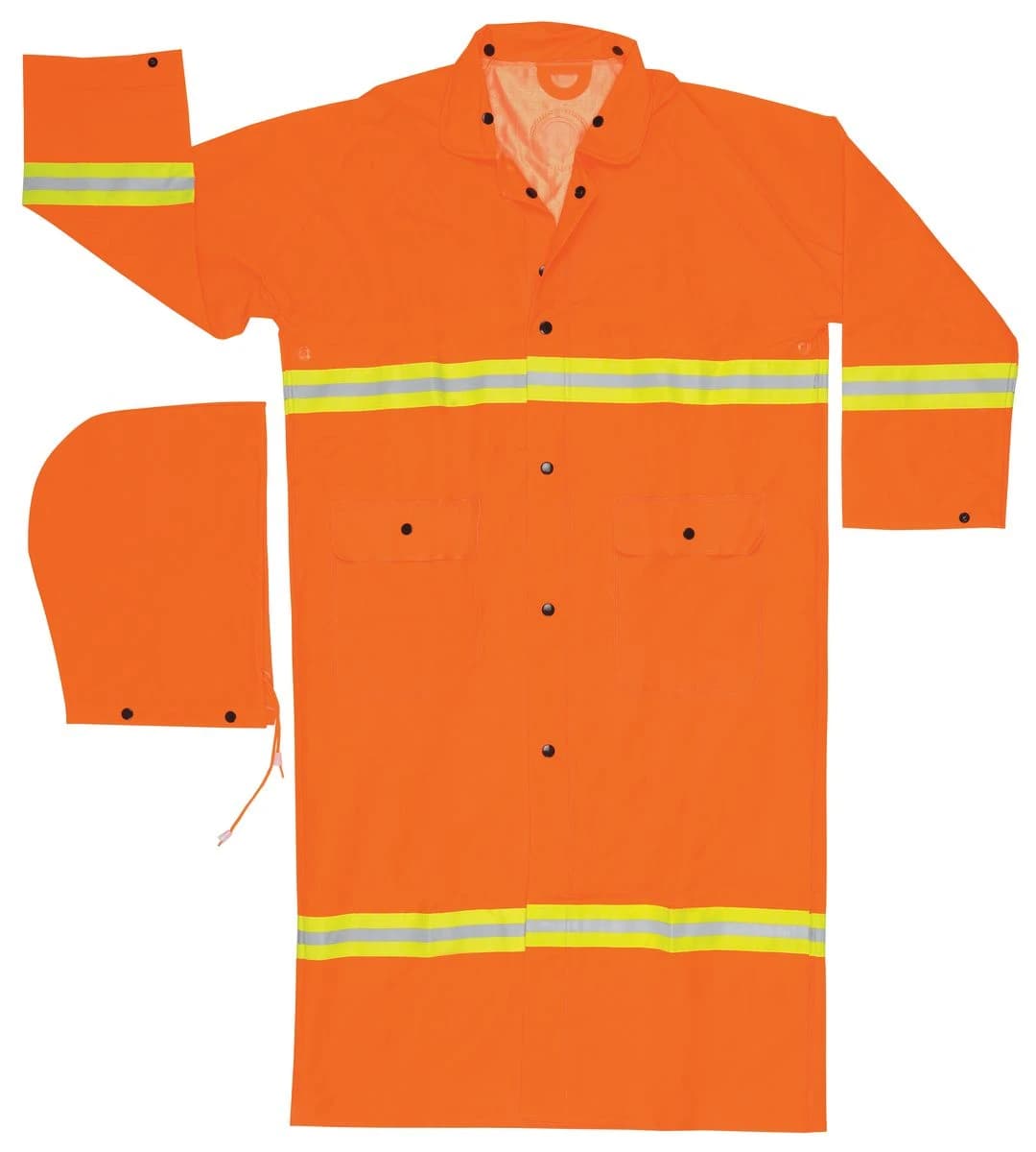 Raincoat with Reflective Strips Orange 201CR - XL product image