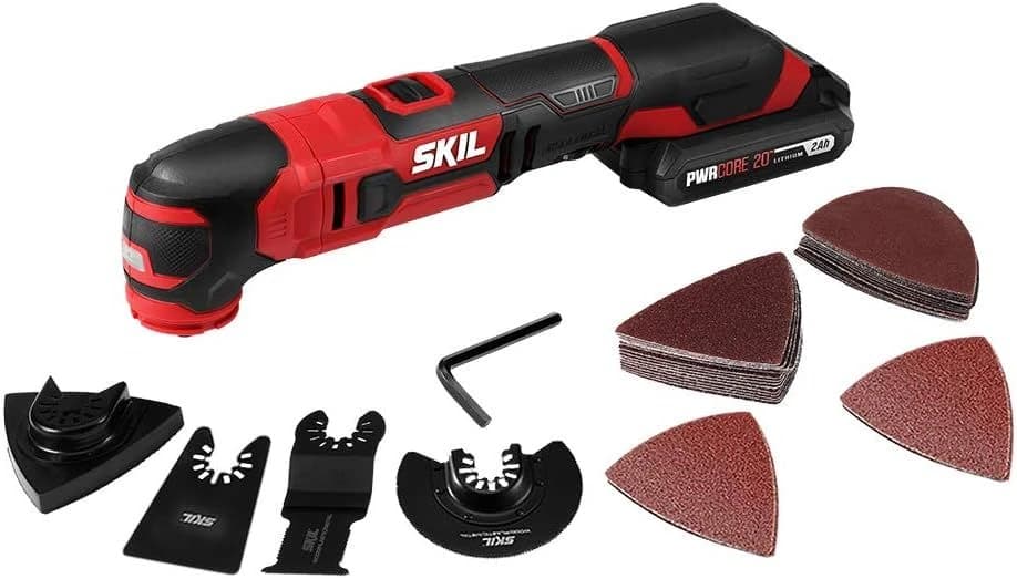Skil 20V Oscillating Tool Kit w/32pc Accessories, 2 Ah Battery & Charger product image