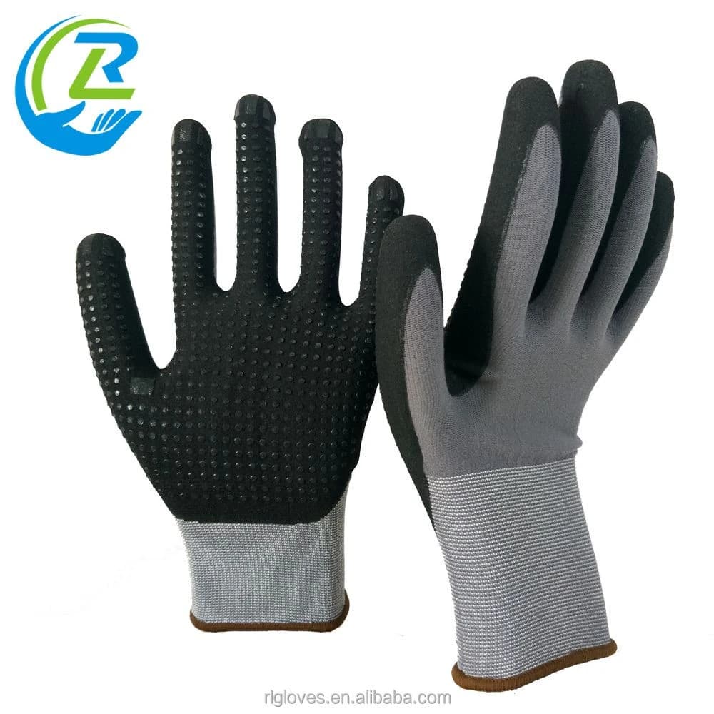 Nitrile Foam Dot Gloves (300/case) product image