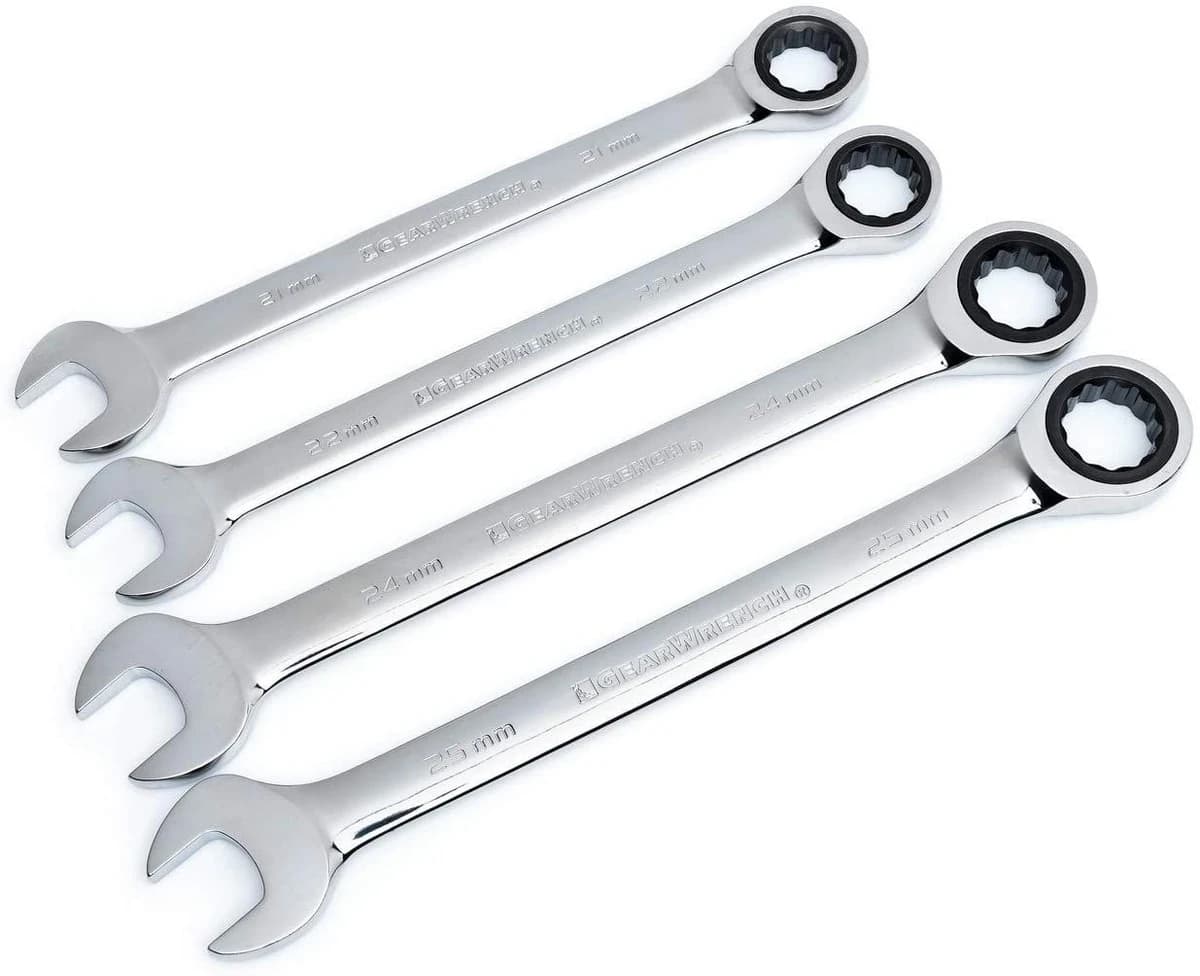 Gearwrench Ratchet Combination Spanner Large Metric 4pc product image