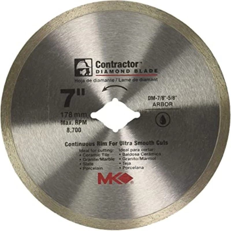 MK Contractors Grade Continuous 7" Blade product image