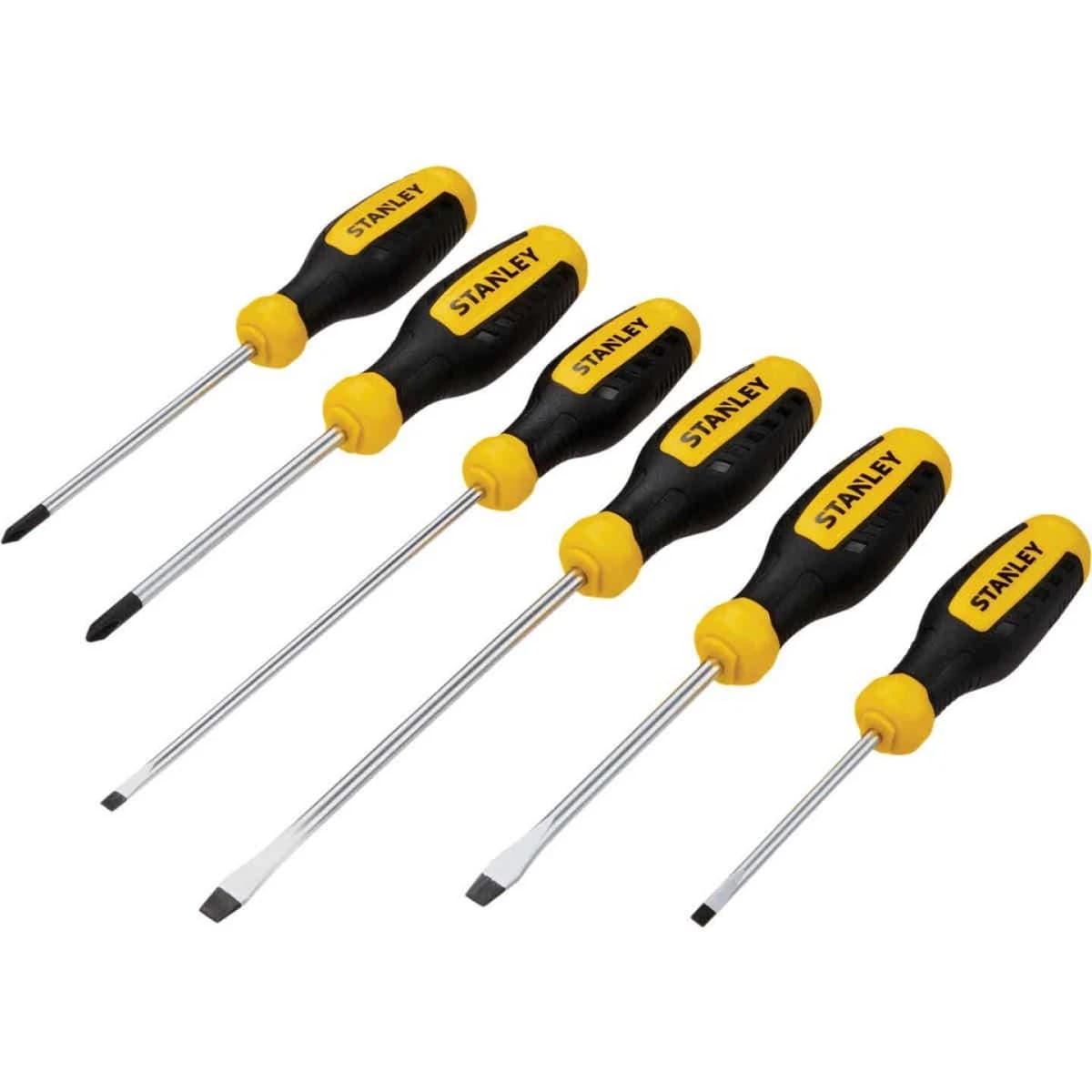 Stanley Flat/Slotted & Phillips Screwdriver Set 6pc product image