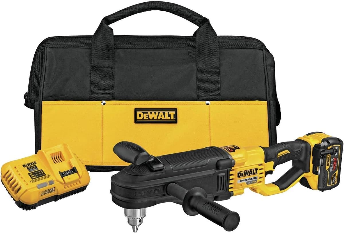 Dewalt 60V MAX Right Angle Drill with E-Clutch System Kit In-Line Stud/Joist product image