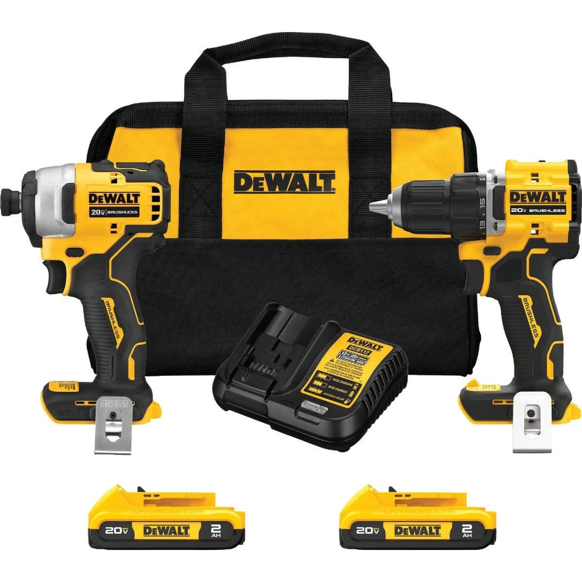 Dewalt Atomic 20V MAX Brushless Cordless Compact Drill/Driver & Impact Driver product image