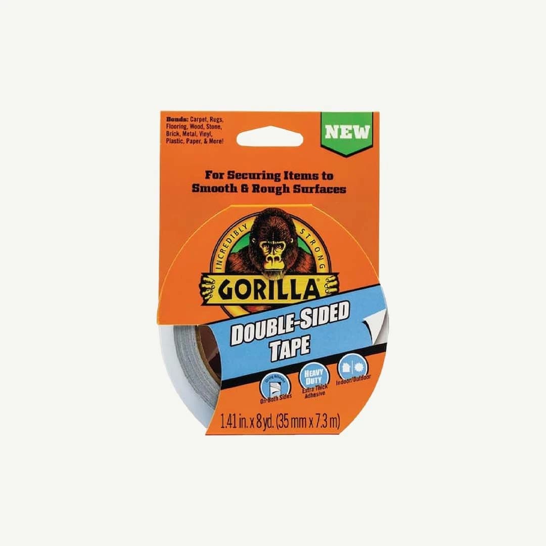 Gorilla Double-Sided Tape 1.41" x 8 yd Gray product image