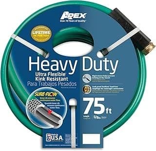 Apex Heavy Duty Ultra Flexible Garden Hose 5/8" x 75' product image