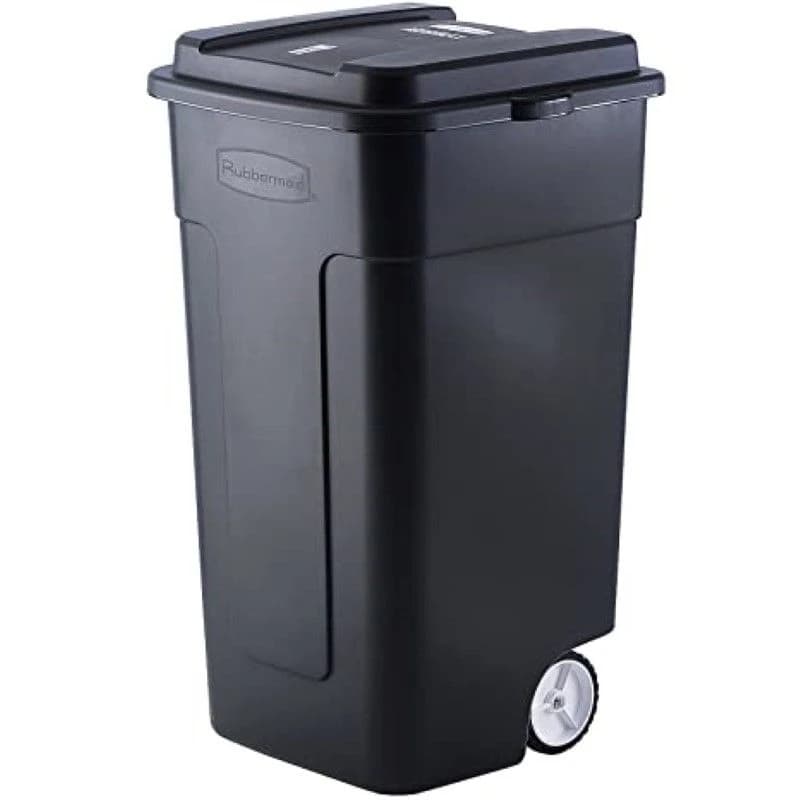 Bin - 50 Gallon Refuse Bin - Black - RUBBERMAID product image