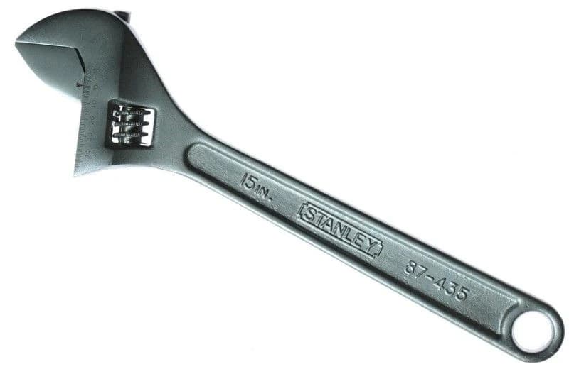Stanley - Chrome Adjustable Wrench 15" product image