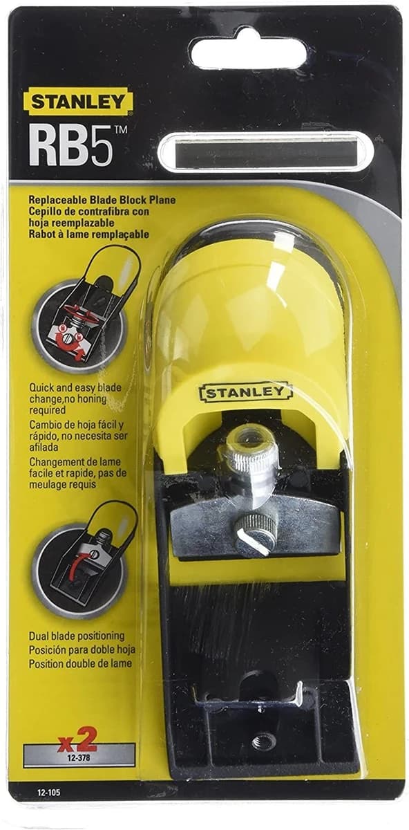 Stanley Replaceable Blade Block Plane RB5 product image