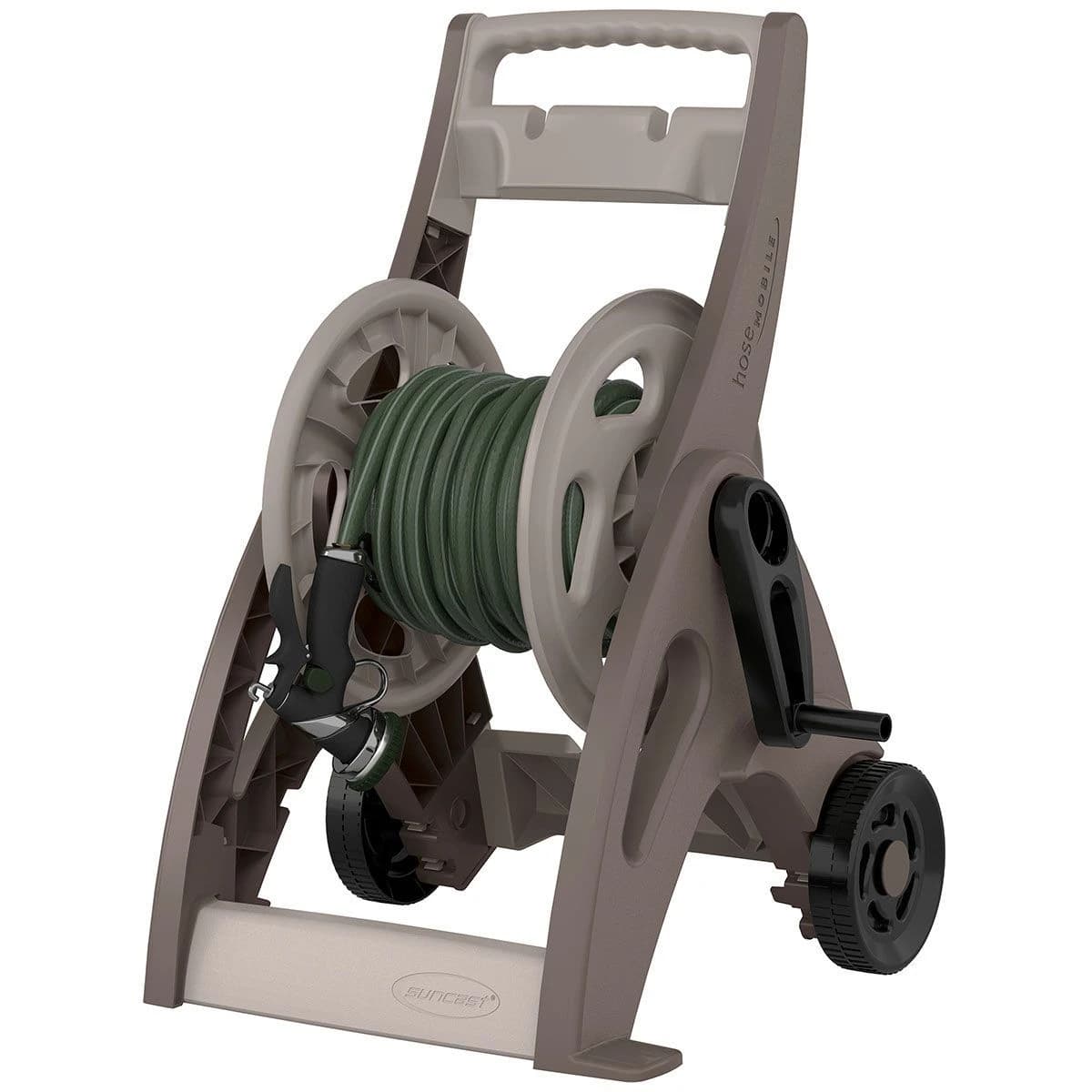 Suncast Hose Reel Cart 175' x 5/8" Dark Taupe product image