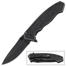 Spring Blade Pocket Knife Rugged Leverage product image