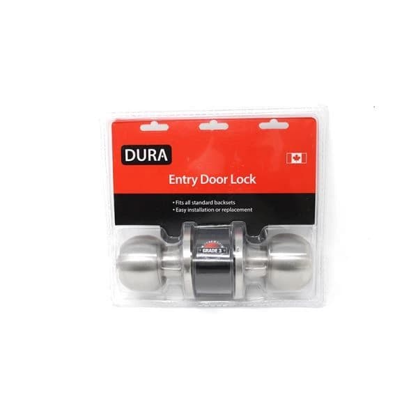 Dura Single Cylinder Tulip Entrance Lock - AB product image