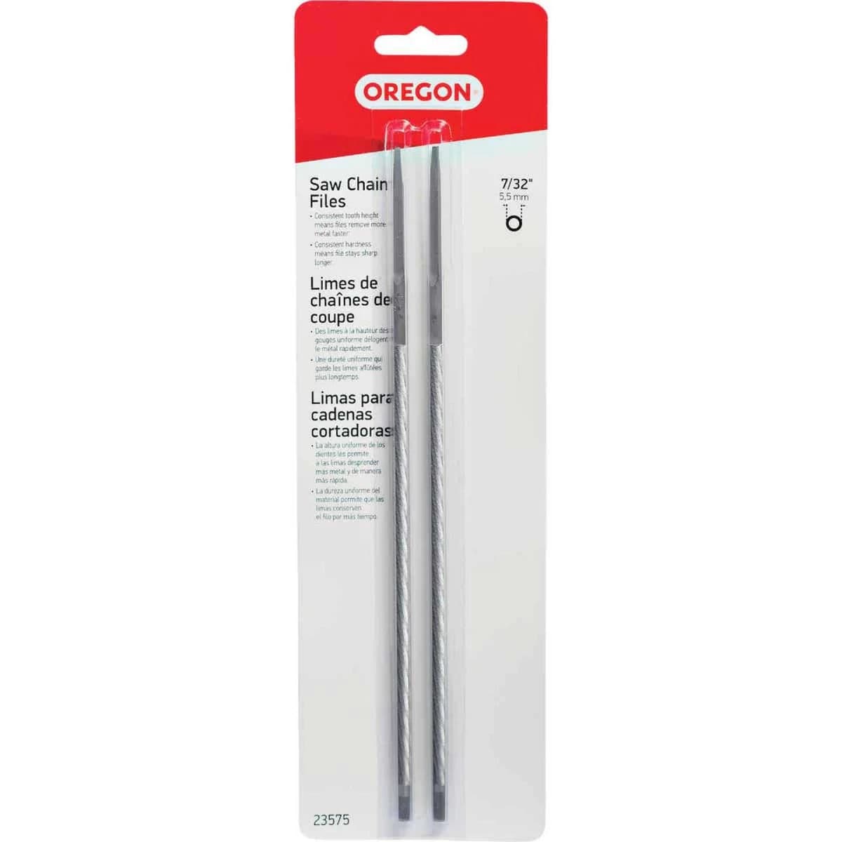 Oregon 7/32" Saw Chain File 2pk 5.5 product image