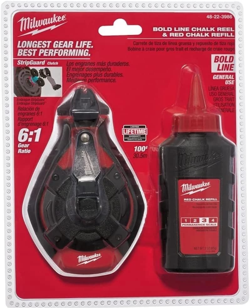 Milwaukee Chalk & Line 100' Red product image