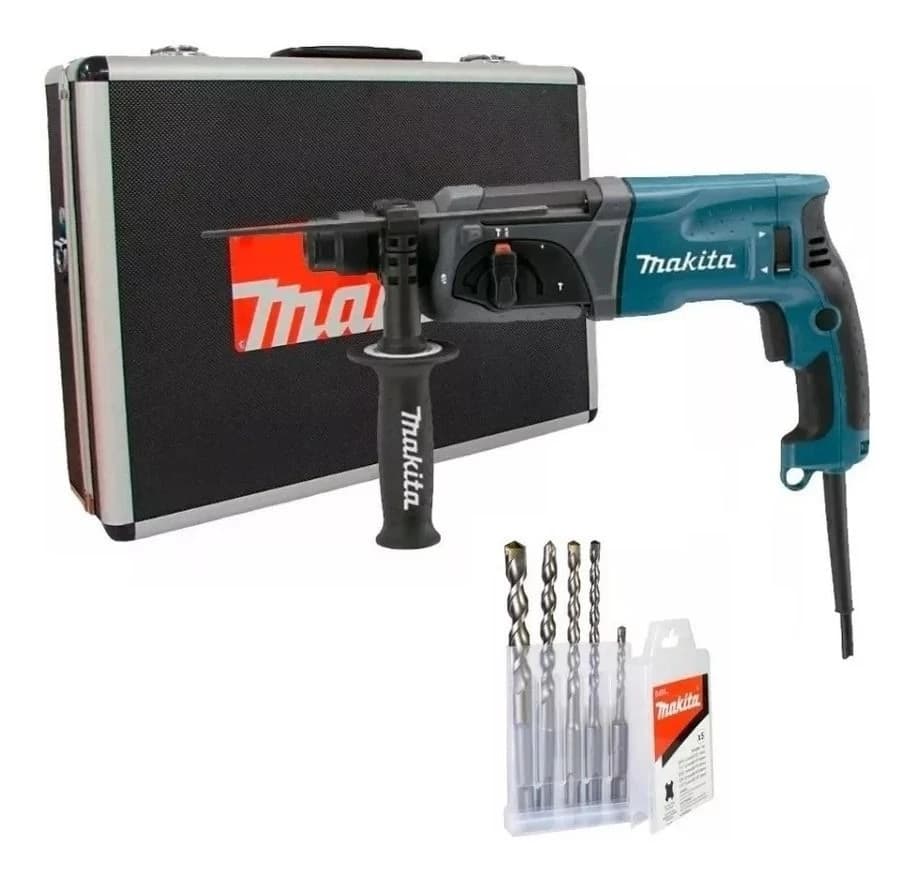MAKITA-Drill - HR24710 & Aluminium Case with SDS Plus Bit Set product image