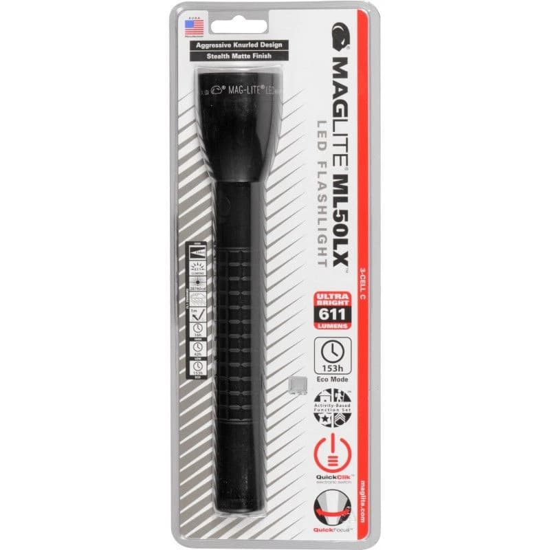 Maglite 3C LED Flashlight Matte Black product image
