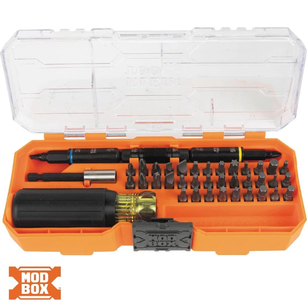 Klein KNECT 46pc Impact-Rated Multi-Bit Screwdriver/Nut Driver Set product image