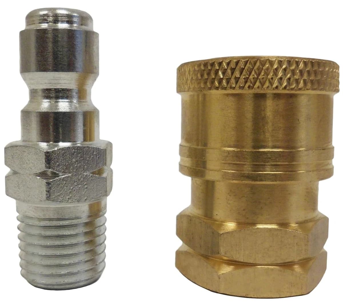 Apache 1/4" High Pressure Quick Disconnect Adapter Set 5000 PSI product image