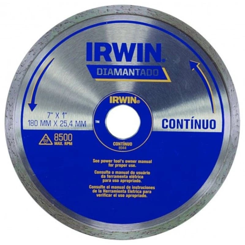 Irwin Diamond Tip Cutting Blade 180mm 7" (Continuous) product image