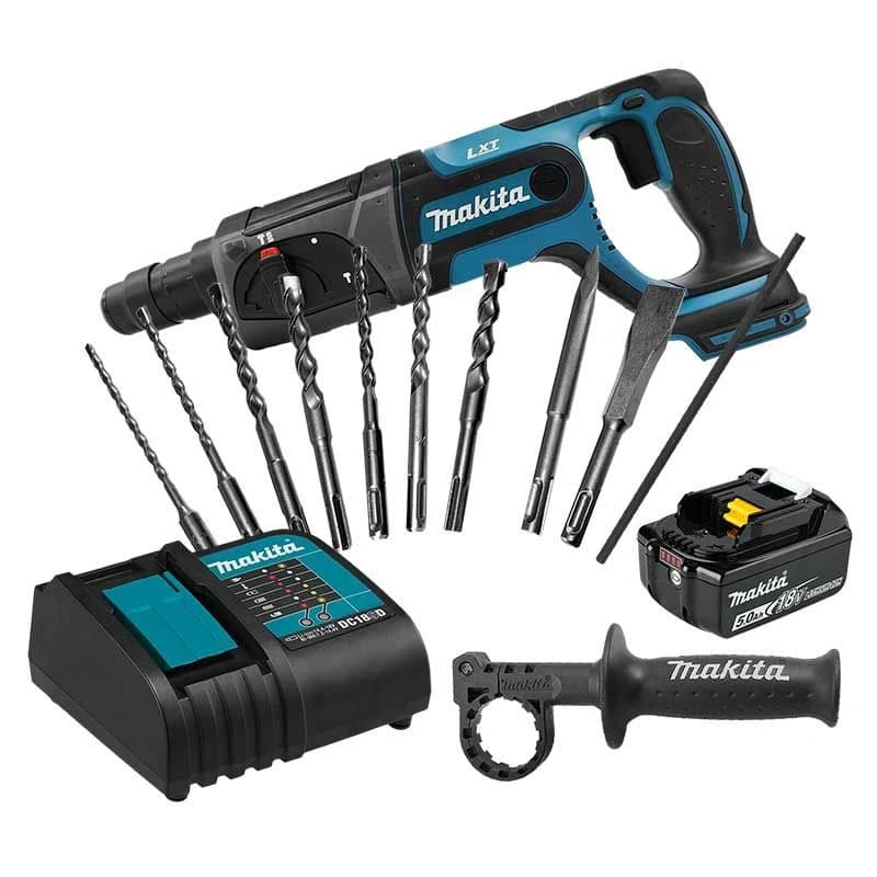 Makita Rotary hammer 7/8" 18V w/(1) 5 Ah Battery product image