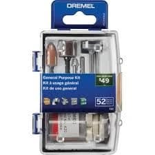 Dremel General Purpose Rotary Tool Accessory Kit 52pc product image