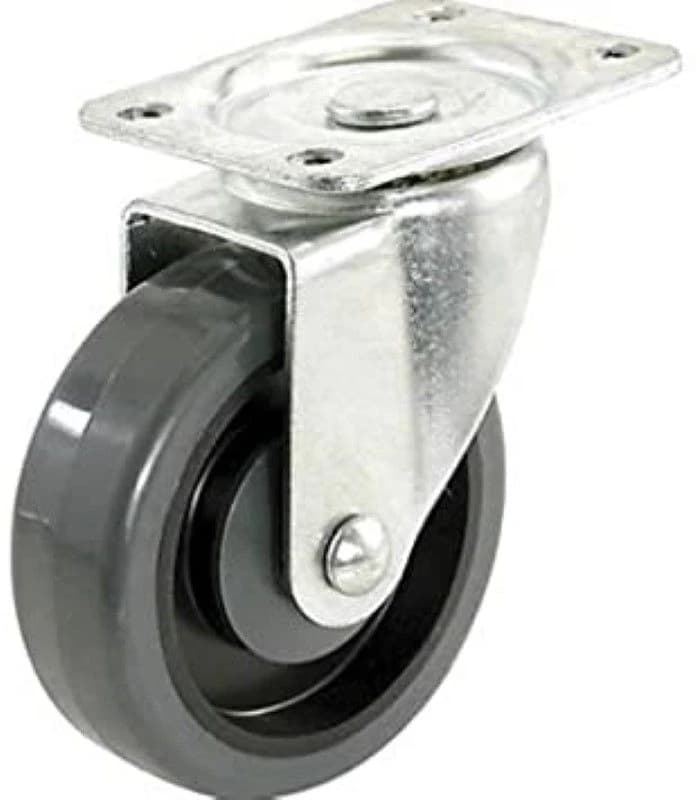 Caster - 4" Swivel Plate Polypropylene Wheel - Shepherd 275lb Load Capacity product image