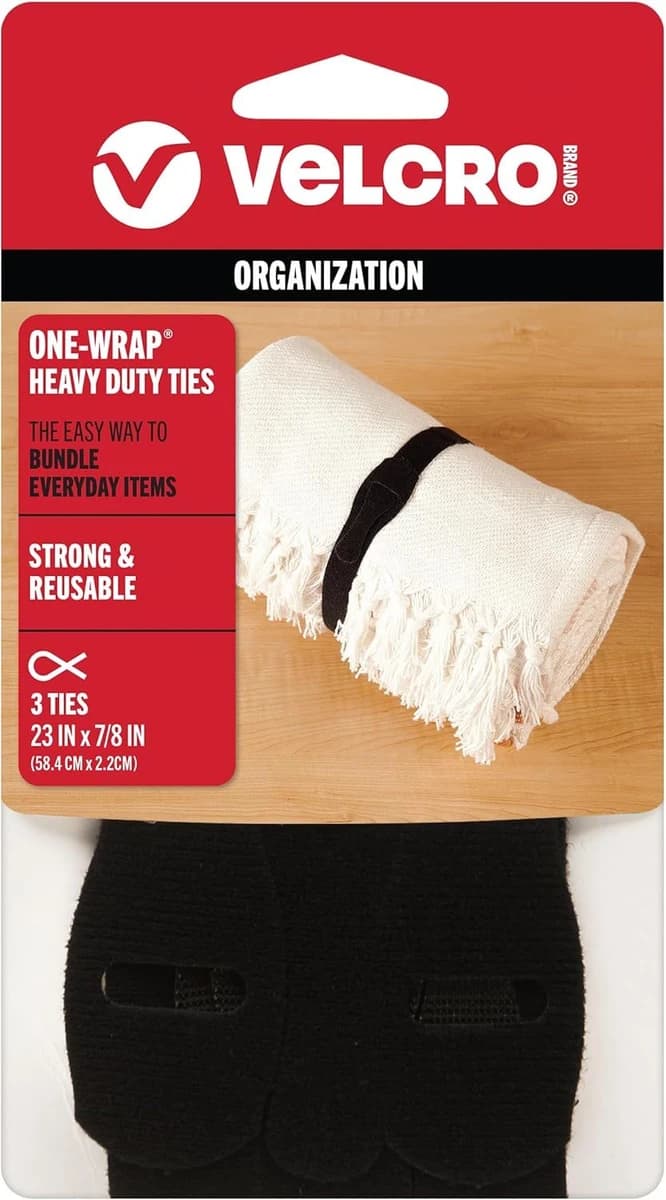 Velcro ONE-WRAP -Ties Reuseable 23" x 7/8" 3pk product image