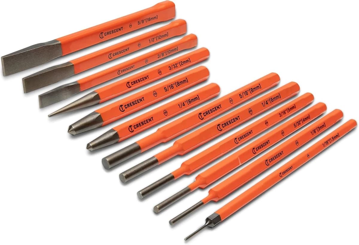Crescent Punch & Chisel Set 12 pc product image