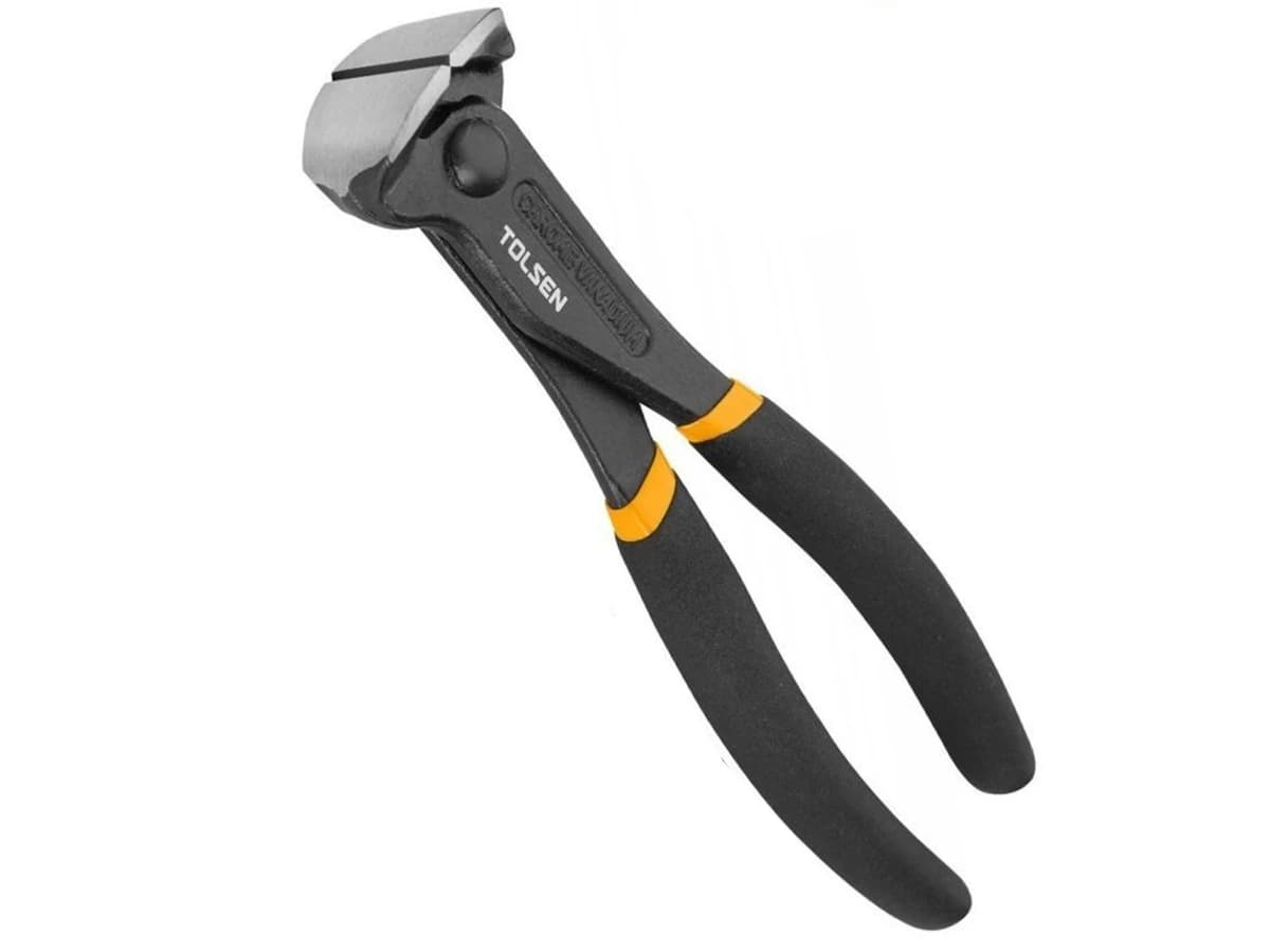 Tolsen 7" End Cutting Pincer Black Finish product image