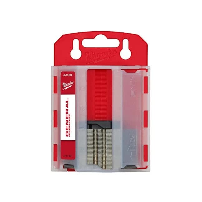 Milwaukee 50pc General Purpose Utility Knife Blades w/Dispenser product image