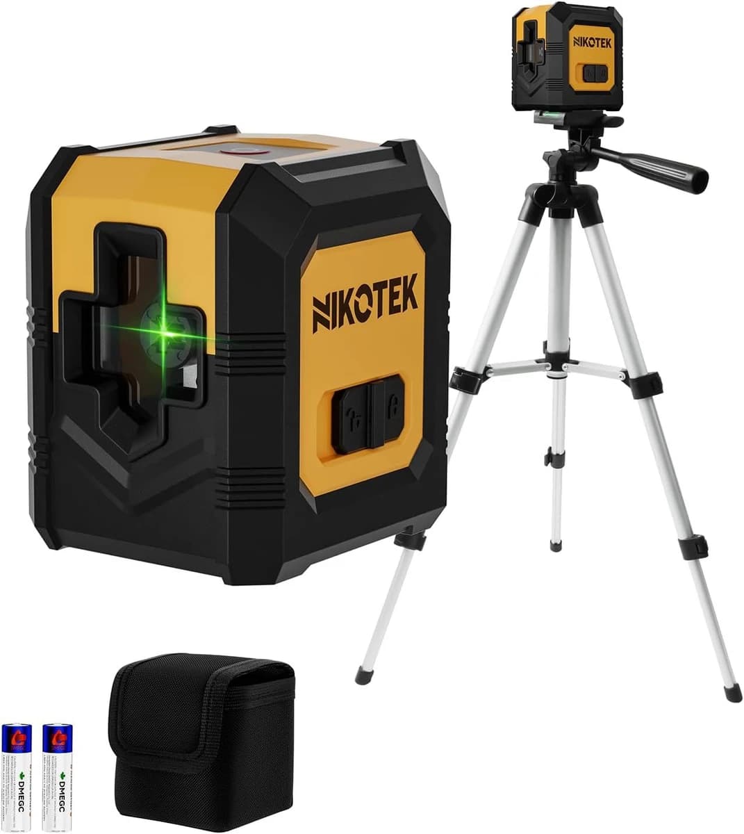 Nikotek Green Laser Level with Tripod Self-Leveling Bright Green Beam Cross Line product image
