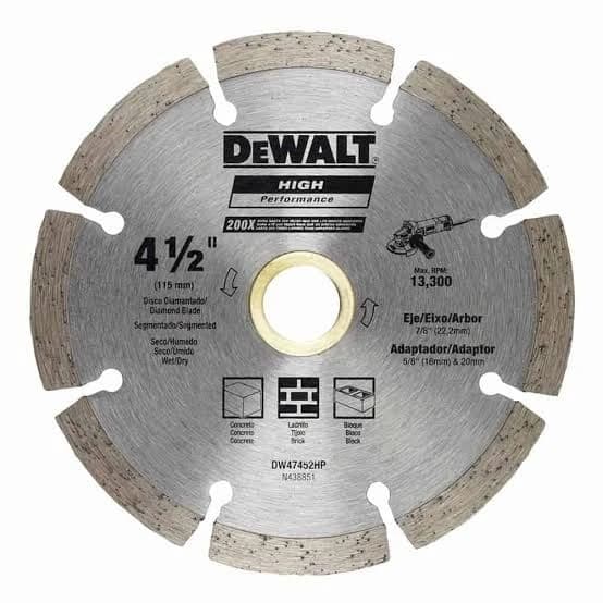 Dewalt 4 1/2" Diamond Disc Segmented product image