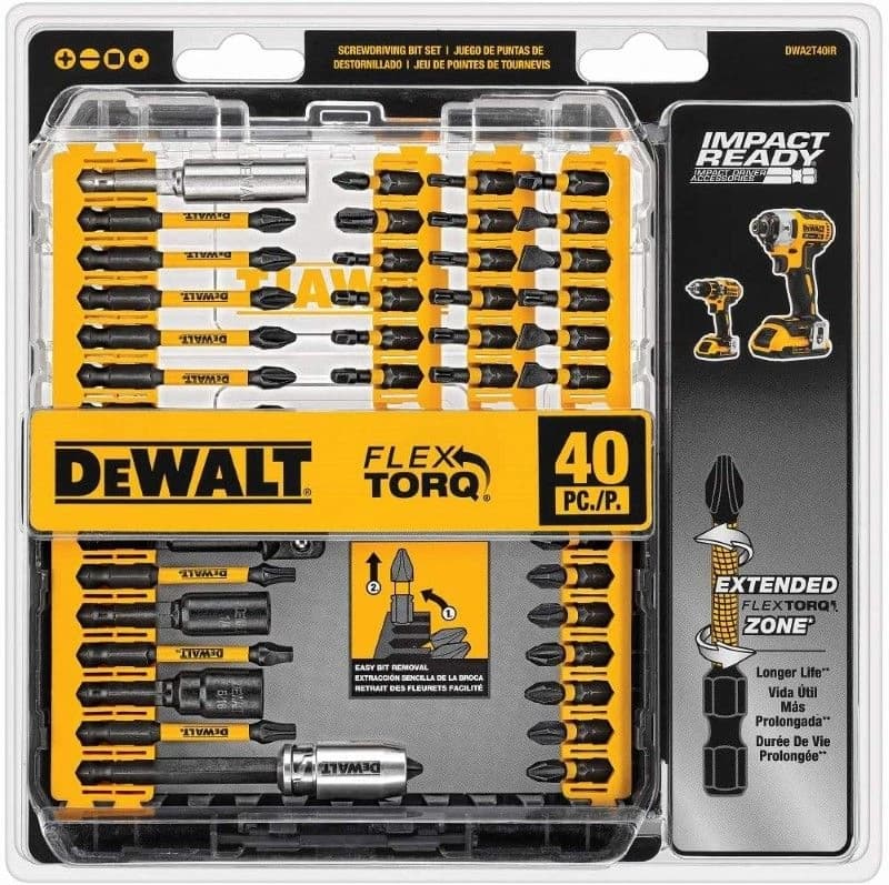 Dewalt 40pc Impact Ready Screw Driver Set product image