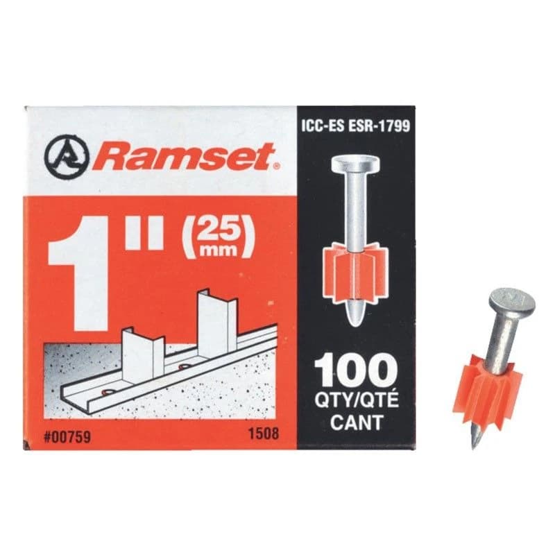 Ramset 1" Fastening Pins 100pk product image