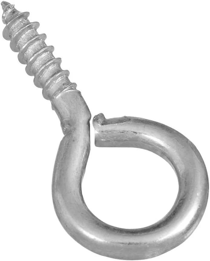 National Hardware Screw Eyes Zinc 8pk product image