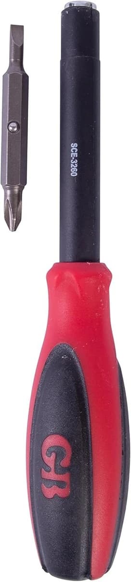 GB Reversible Insulated Screwdriver 2 IN 1 (#2 Phillips & 3/16" Flat) product image