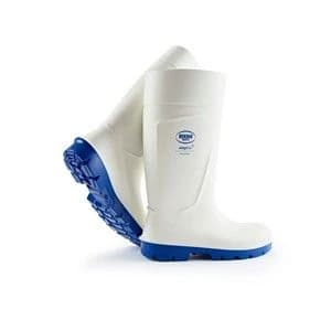 Viking White Upper Blue Sole Steel Toe Rubber Boots product image