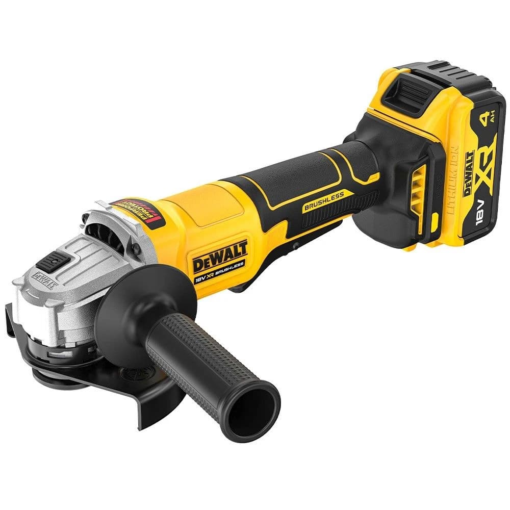 Dewalt 20V Max 4 1/2" Paddle Switch Angle Grinder W/4 Ah Battery product image
